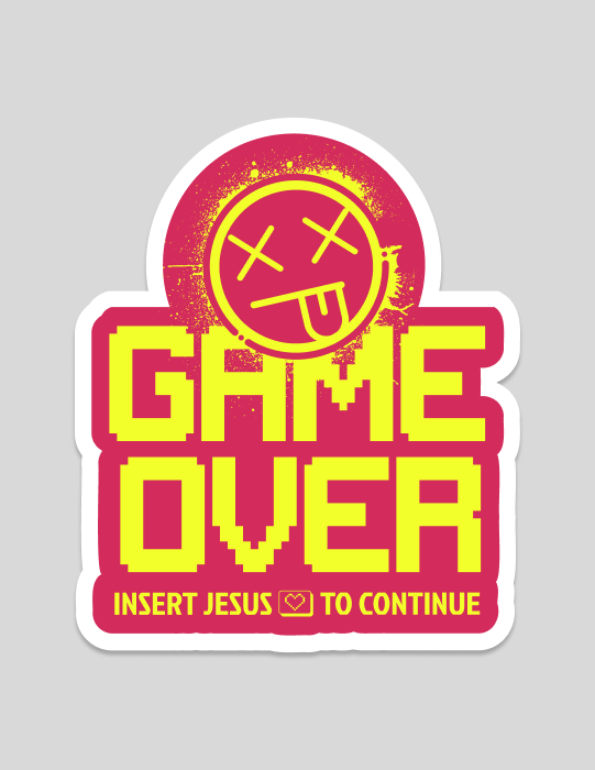 Game Over | Red Sticker