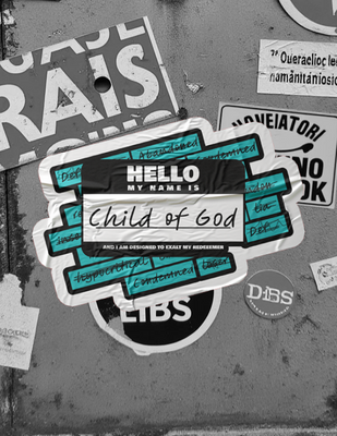 Child Of God | Aqua Color Sticker