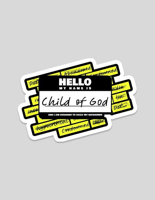 Child Of God | Yellow Sticker