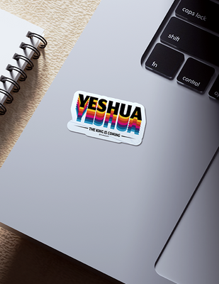 Yeshua | White Border Sticker