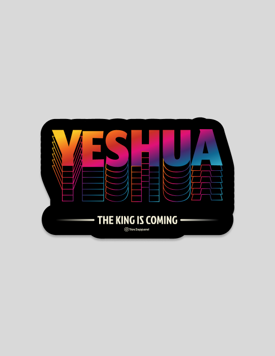 Yeshua | Black Border Sticker