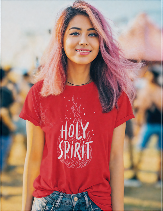 Holy Spirit | Red Unisex Tee