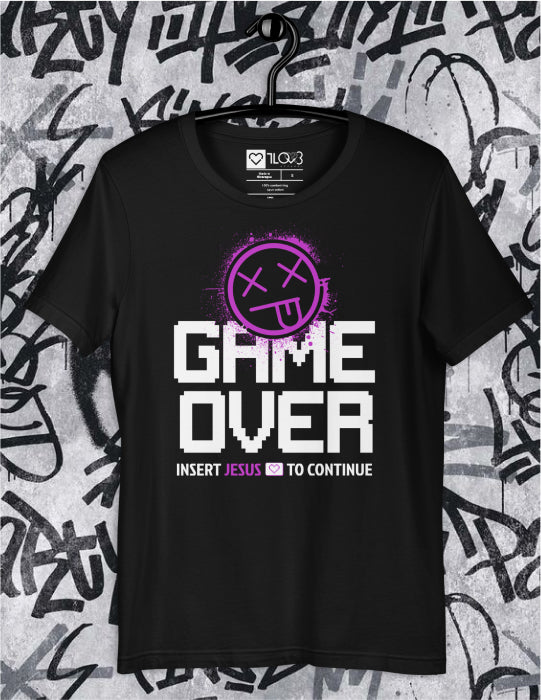 Game Over | Black Unisex Tee