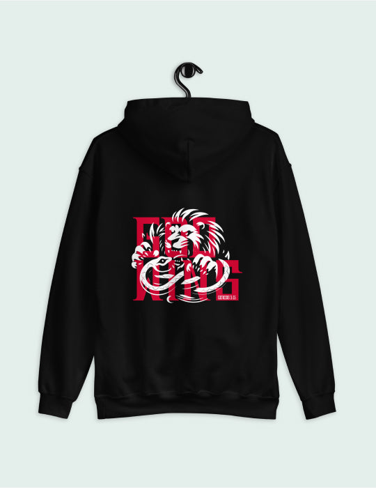 God Wins | Black Unisex Hoodie (Front and Back Print)