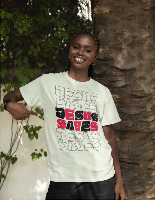 Jesus Saves | Citron Unisex Tee