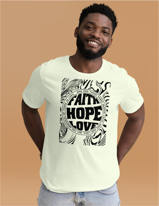 Faith Hope Love | Citron Unisex Tee (Twist Logo)