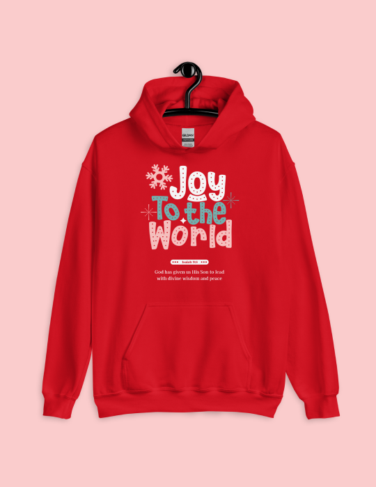 Joy to the World | Red Unisex Hoodie