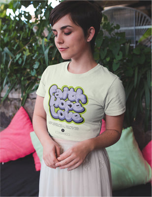 Faith Hope Love | Citron Unisex Tee (Blue and Green Logo)