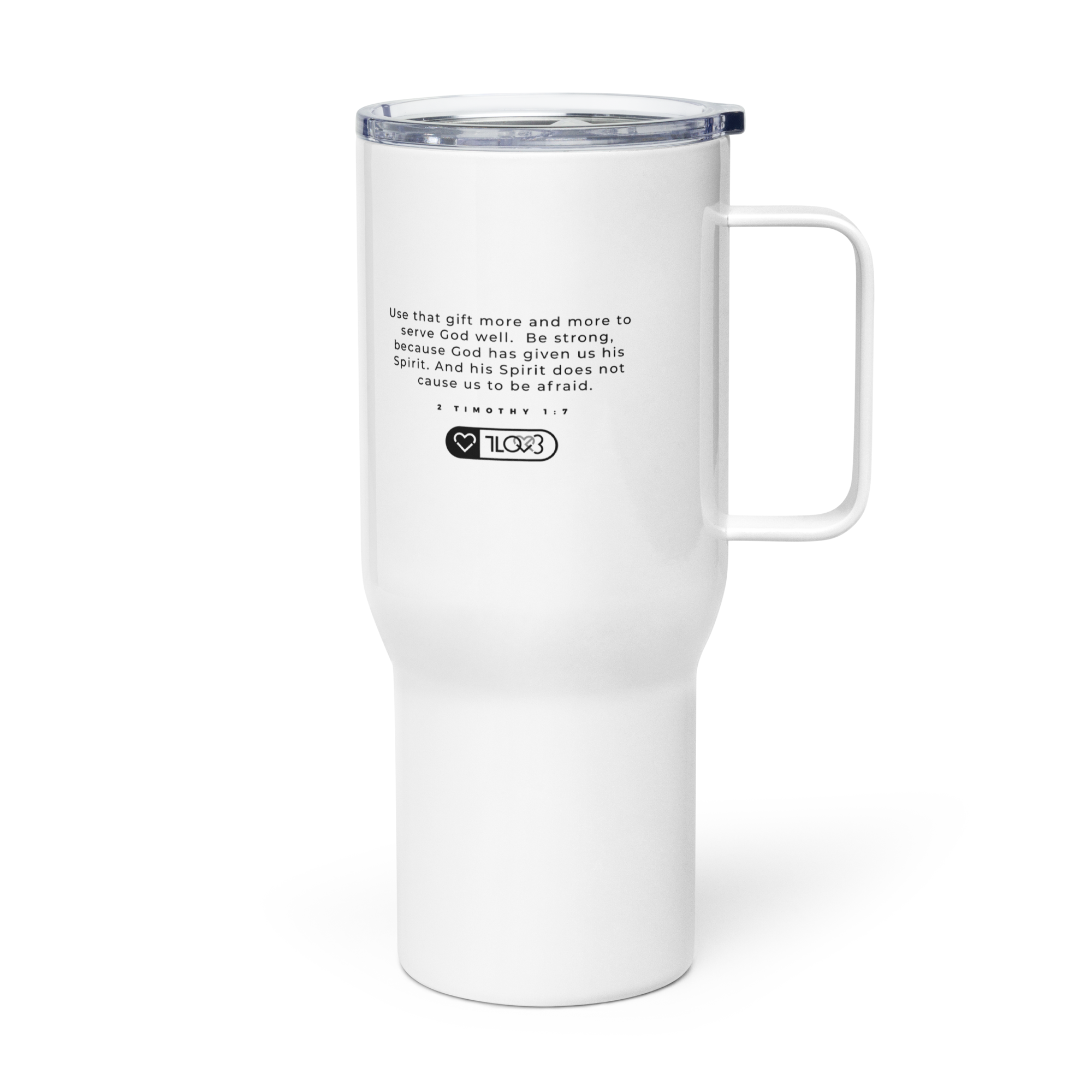 Holy Spirit | DualTone White Tumbler