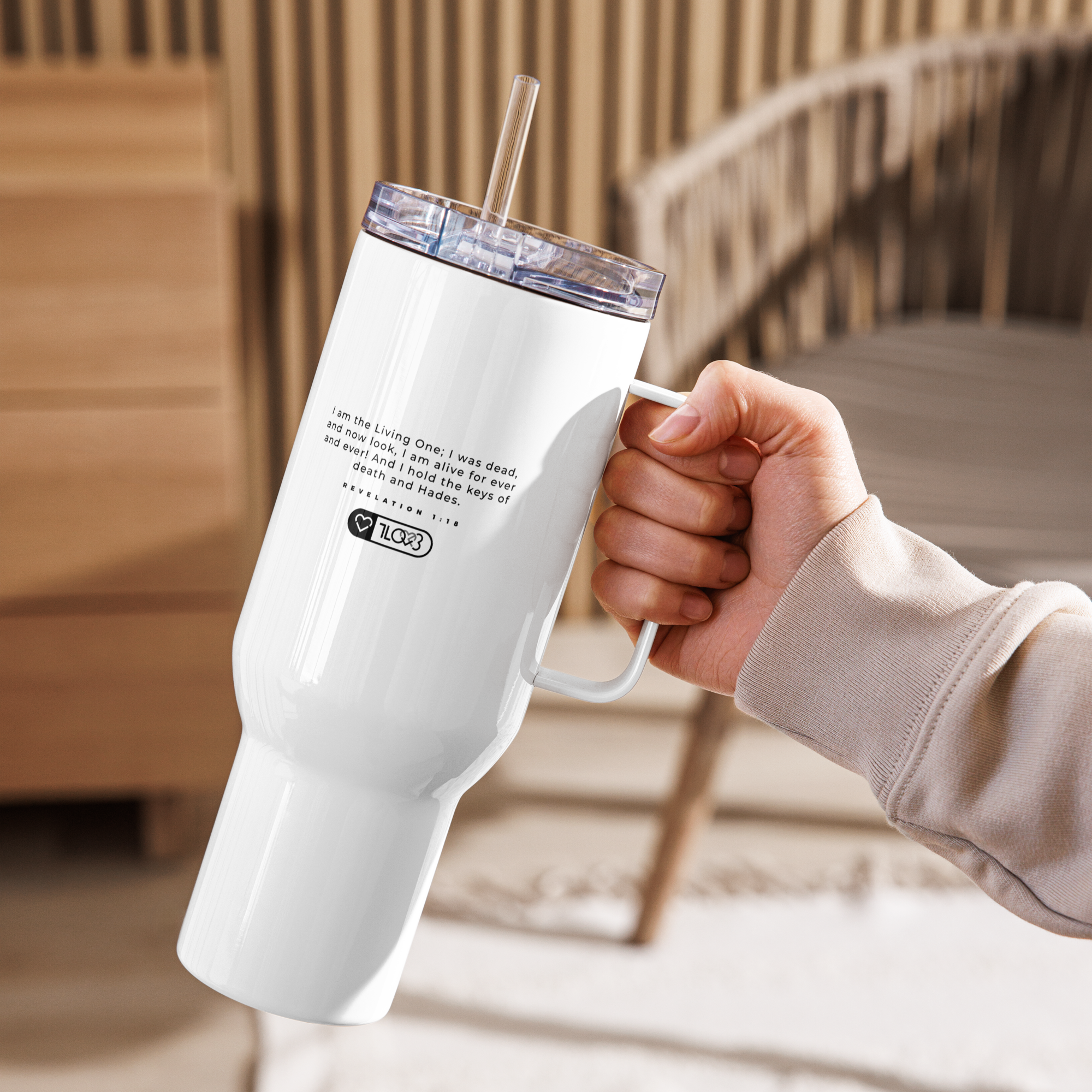 Victory | White Tumbler