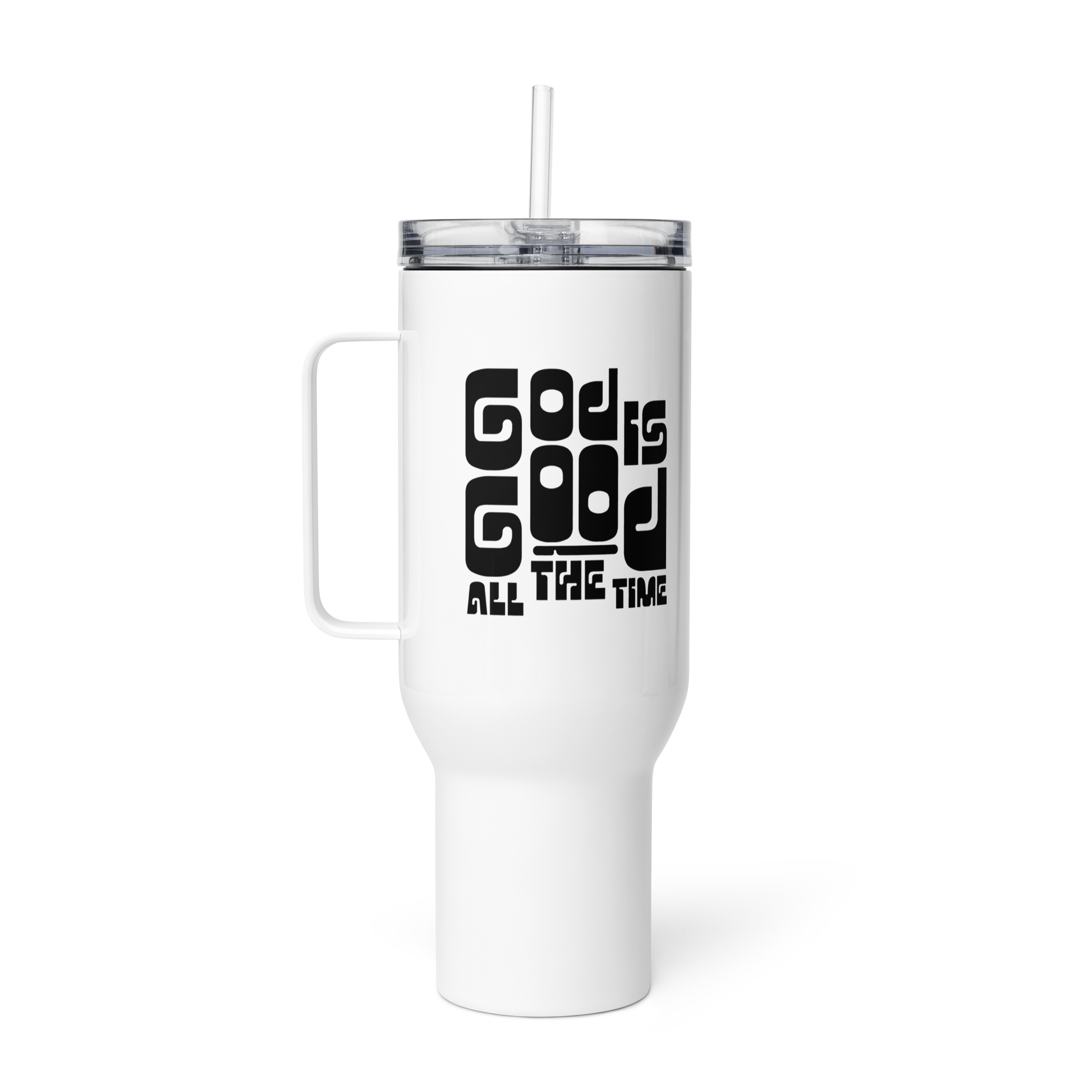 God is Good | White Tumbler